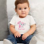 Personalized Baby's First birthday Graphic T-shirt