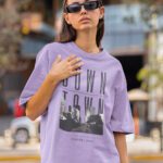 Women Down Town Graphic Oversized T-shirt