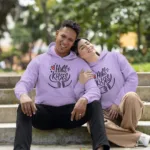 Couple Hugs And Kisses Graphic Hoodies