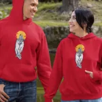 Couple Matching Graphic Hoodie