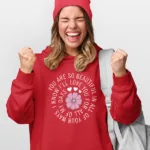 Women Beautiful Typography Hoodie