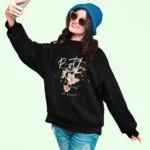 women better version graphic hoodie