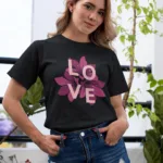 women love graphic t-shirt