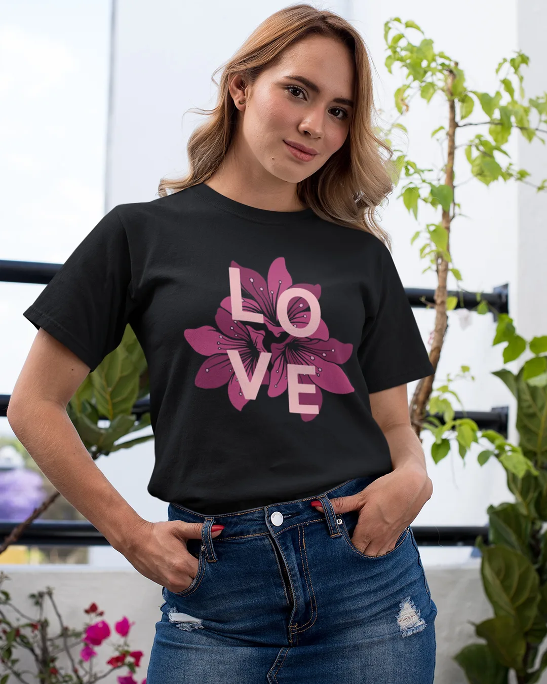women love graphic t-shirt