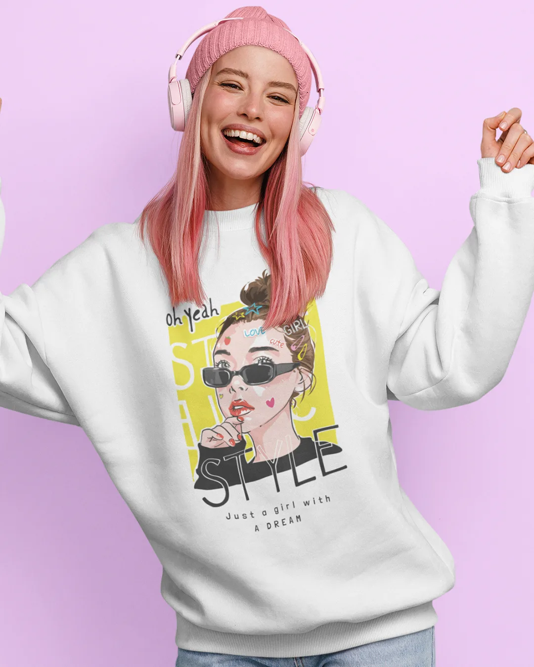 Women Style Graphic Sweatshirt
