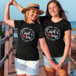 Girls Trip T-Shirts for Women Great Memories Great Times Great 2024