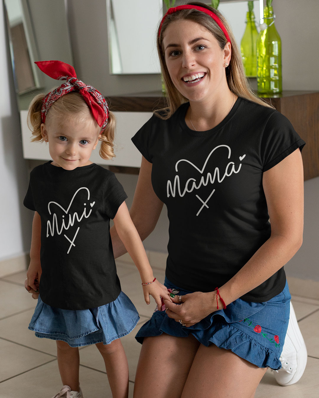 Mom And Daughter Matching T-Shirts