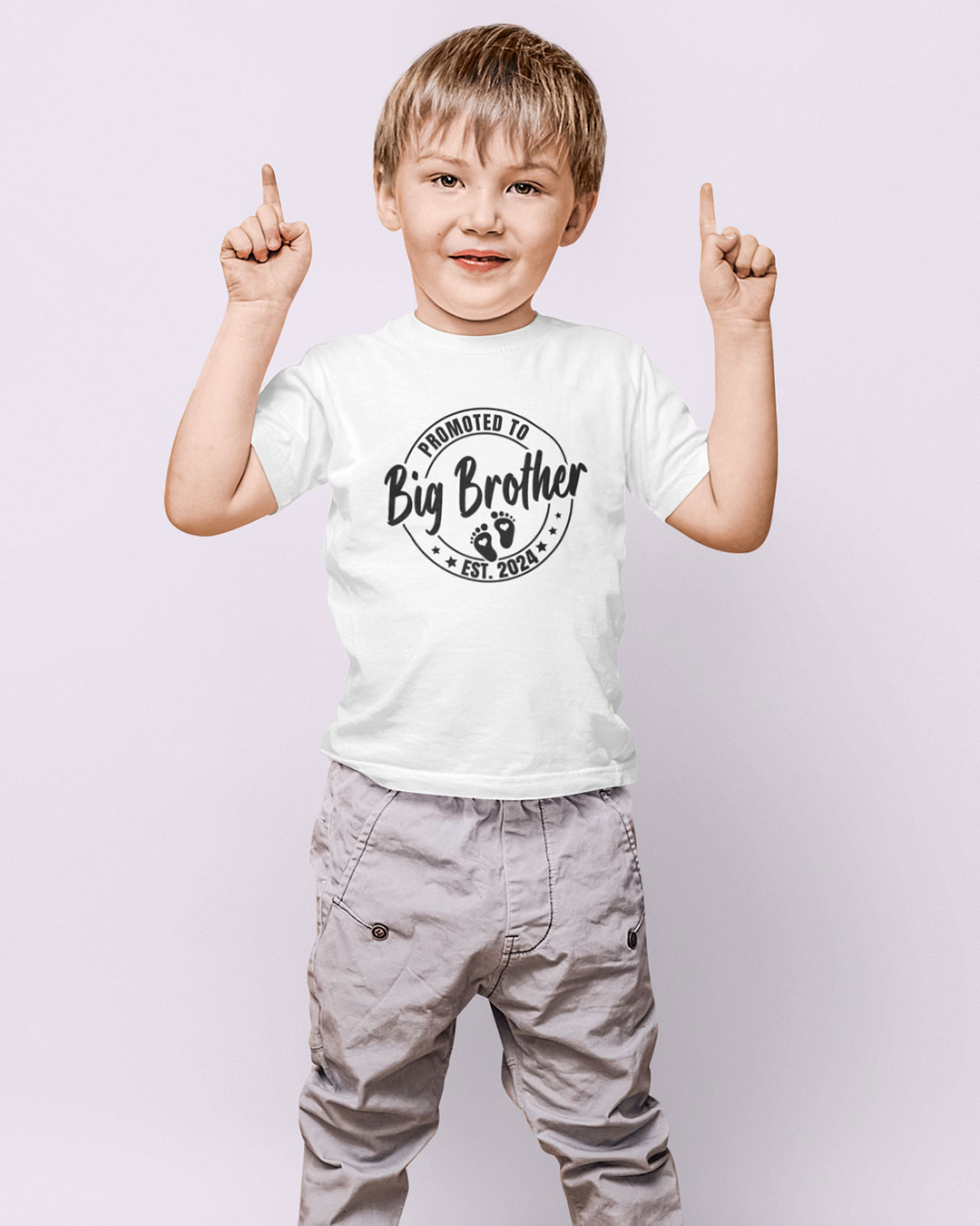 Promoted To Big Brother Design T-shirt