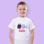 Personalized Kid Custom Name Holi T-Shirts