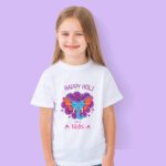 Personalized Kid Custom Name Holi T-Shirts