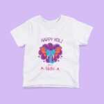 Personalized Kid Custom Name Holi T-Shirts