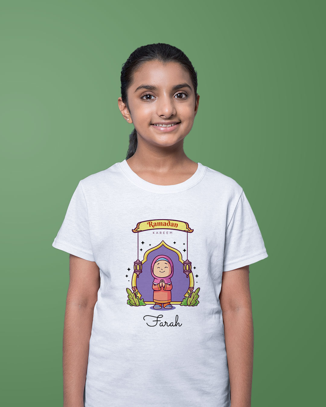 Personalized Kid Custom Name Ramadan T-Shirts/Rompers