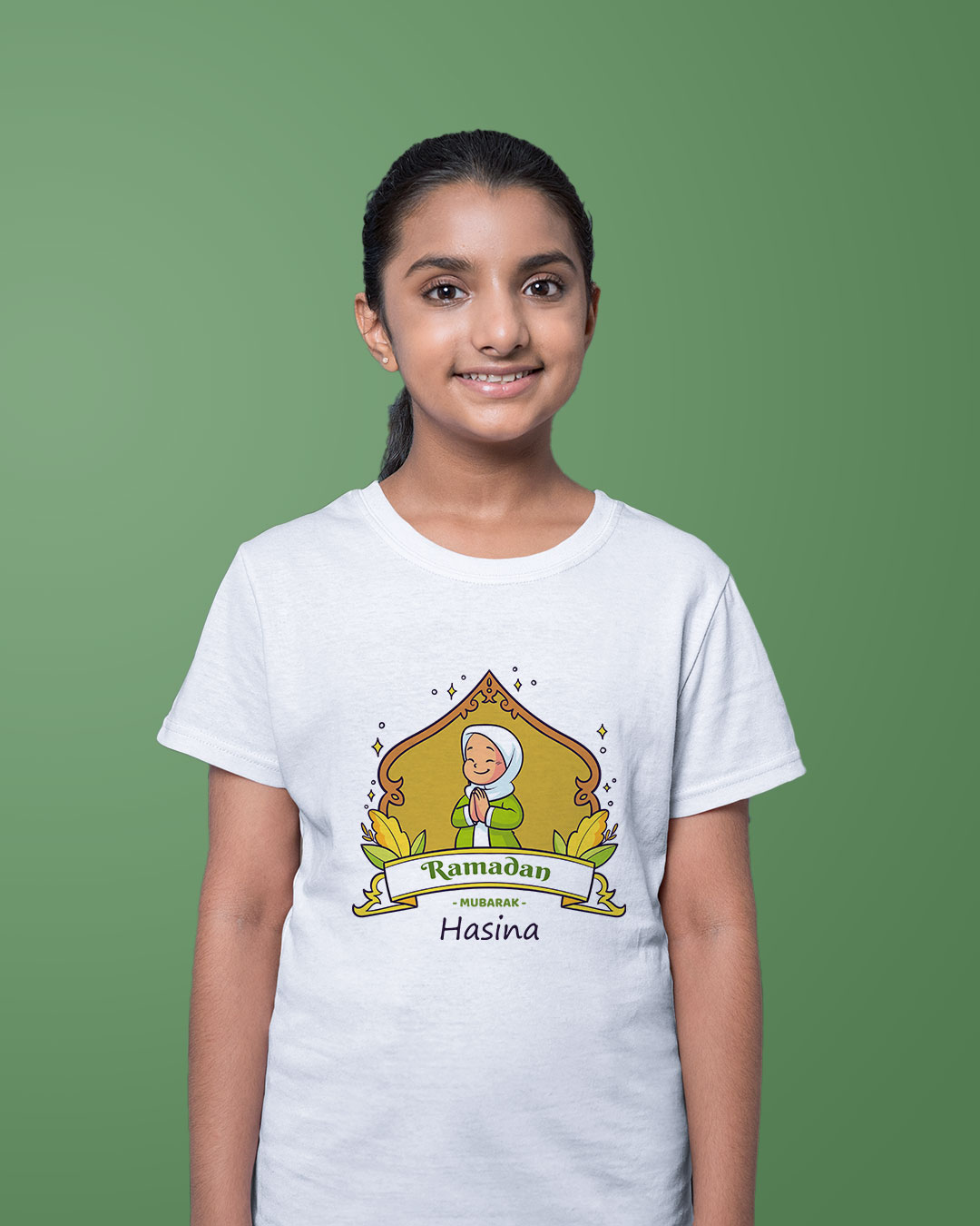 Personalized Kid Custom Name Ramadan T-Shirts/Rompers