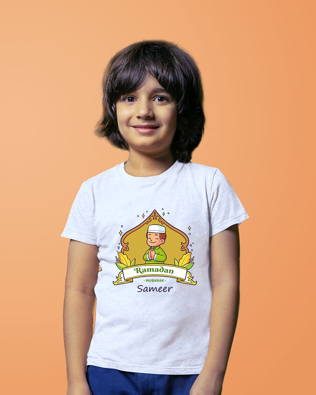 Personalized Kid Custom Name Ramadan T-Shirts/Rompers