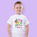 Personalized Kid Custom Name Holi T-Shirts