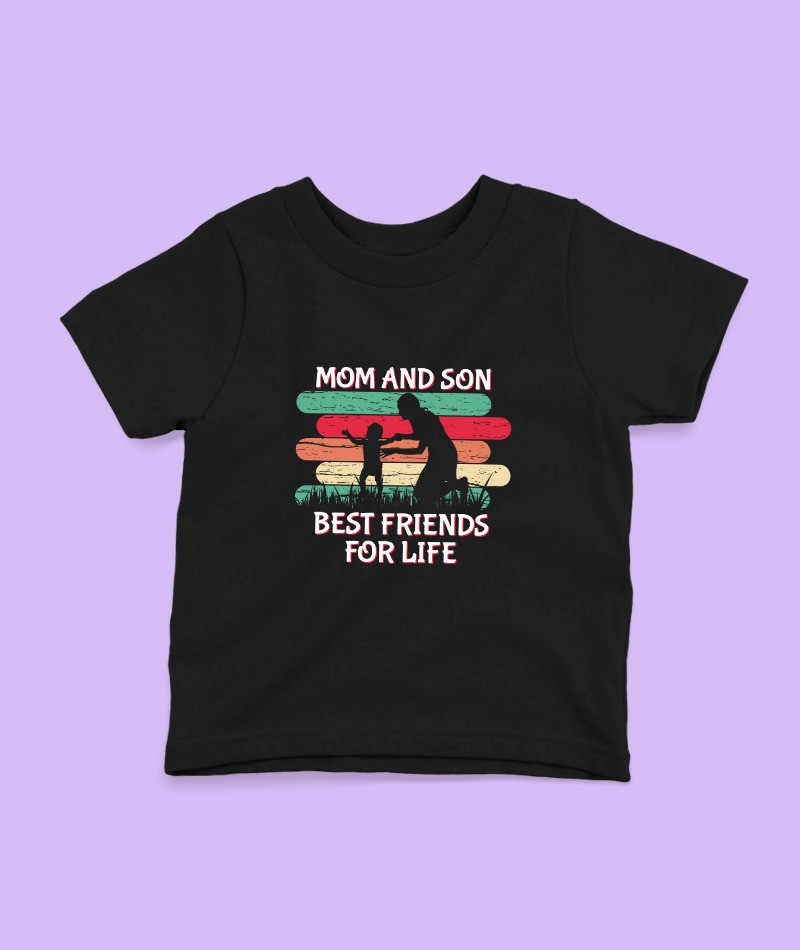 Mom And Son Best Friend's For Life T-shirts