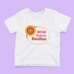 Personalized Happy Raksha Bandhan T-shirt