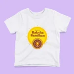 Happy Raksha Bandhan T-shirt for kids