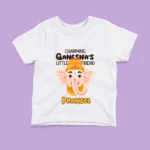 Custom Kid's Ganesha's Little Friend T-shirt and romper-003