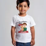 Custom Kid's Bappa's Here Yeahh T-shirt and romper-012