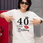 Custom Adult Birthday T-shirt