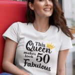 Custom Adult Birthday T-shirt