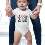 Personalized First Birthday Baby Rompers/T-Shirts