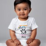 Personalized Happy Birthday Daddy Romper & T-shirt