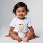 Personalized Half Birthday Baby Rompers